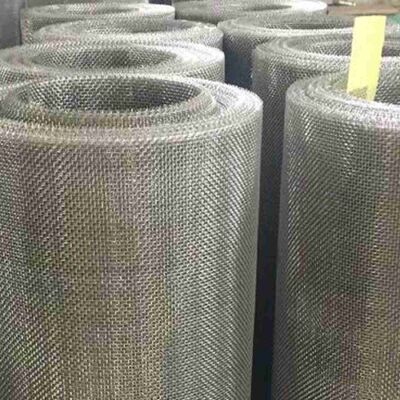 120×110 Mesh Plain Weave 201 302 SS Woven Wire Mesh