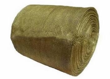 Brass Rajutan Wire Mesh Untuk Pemisahan Dan Filtrasi Gas Minyak