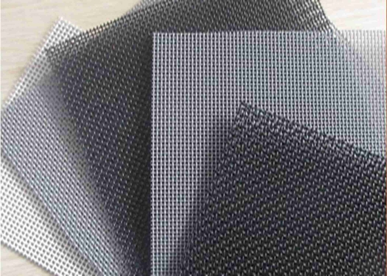 Tenunan Polos 316 Layar Keamanan Mesh Keamanan Stainless Steel Dengan Anti Korosi