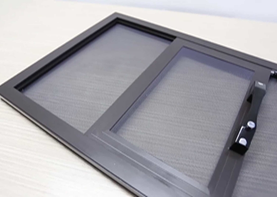 Lubang Persegi 10 Mesh × 10 Mesh Aluminium Layar Serangga Ringan Tahan Lama Kekuatan Tinggi