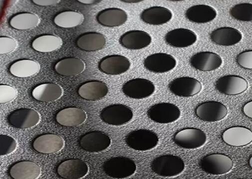 2.0mm Round Hole Mesh Keamanan Aluminium Berlubang Dengan Struktur Yang Lebih Kuat