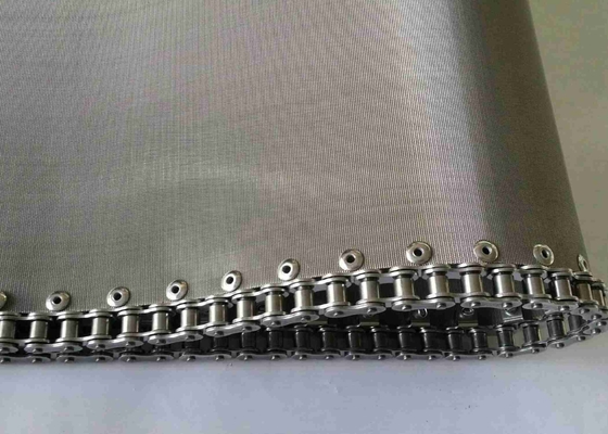 ISO9001 100mm-400mm Terbalik Twill Dutch Weave Wire Mesh 72 × 15 132 × 17 Hitungan Mesh