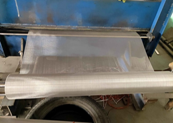 Count 1-635 Metal Woven Wire Mesh Untuk Perlindungan Aman Dan Penguatan