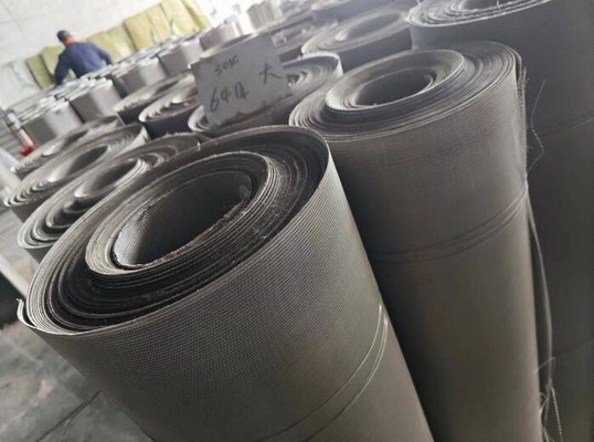 304 Reverse Dutch Weave Wire Mesh Menghitung Rantai Rantai Sampai 325/2300 0.90X0.71mm Sampai 0.036X0.024mm