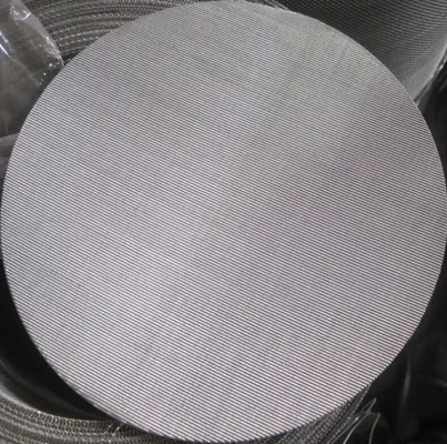 Stainless Steel Dutch Wire Mesh Filter Disc Untuk Solusi Filtrasi Berbiaya Rendah