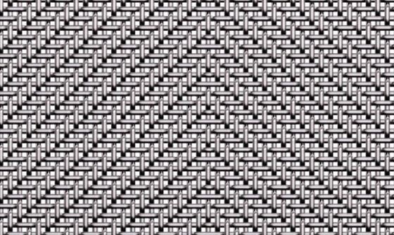 Wire Mesh Baja Ringan Belanda yang tahan lama dengan pola tenunan Herringbone yang unik untuk kekuatan dan permeabilitas udara yang ditingkatkan
