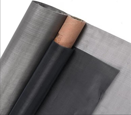2 hingga 600 Mesh Titanium Woven Wire Mesh Di Lingkungan Laut / Kimia