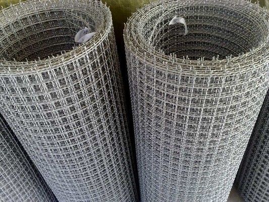 Stainless Steel Wire Mesh Crimped Mesh Corrosion Screen Resisting Untuk Mobil Grille Mesh