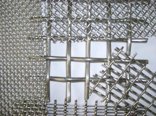 Kunci Kawat Baja Mesh Kawat Bergetar Layar Kawat Stainless Steel 1-10mm Pengukur Kawat
