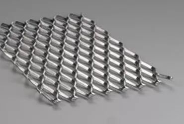 Tirai Dinding Tirai Jaring Logam yang Diperluas Tahan Lama Aluminium Ketebalan 0.4-8mm