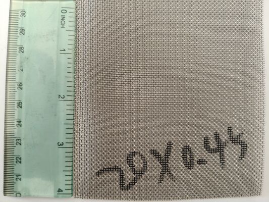 20mesh 0.45mm Kawat Anyaman Polos Baja Tahan Karat Ketahanan Korosi Jauh Lebih Unggul