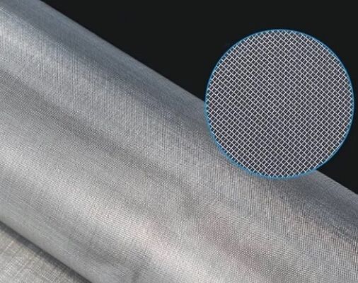 Rantai kawat tenunan stainless steel dengan 35 mesh
