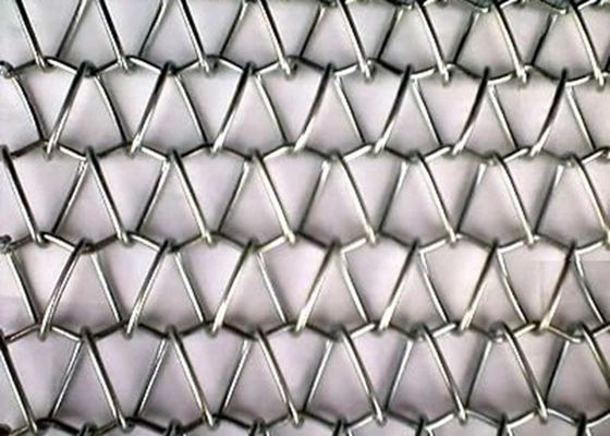 Spiral Weave 3mm Stainless Steel Dekoratif Layar Untuk Tirai