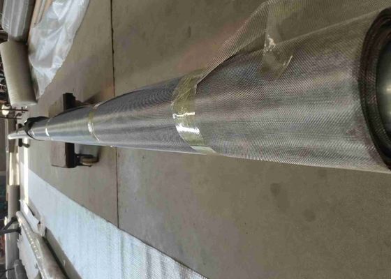 20 Mesh 302 SS Woven Wire Mesh 0.97mm Kawat Ekstra Lebar