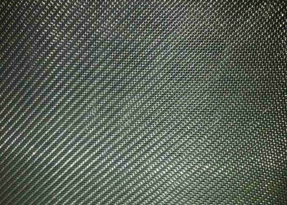635 Mesh SS316L Woven Wire Mesh Layar Perak Terang
