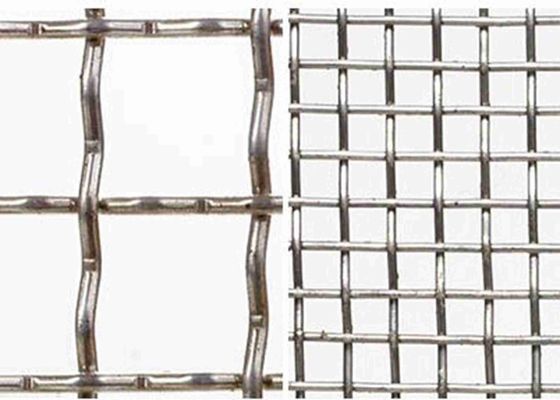 Paduan Aluminium 1 Sampai 20 Mesh Logam Persegi Mesh Ketahanan Korosi