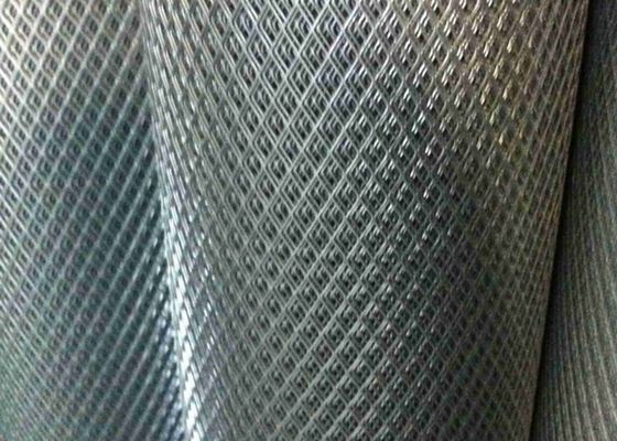 Monel 400 4 '' Expanded Metal Mesh Roll Flattened Pattern