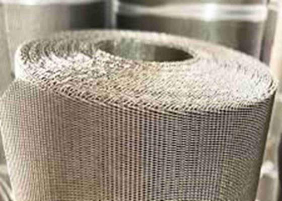 Reverse Ss 304 Dutch Weave Wire Mesh Fleksibel Dengan Filtrasi Yang Sangat Baik