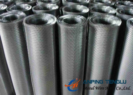 Ketahanan Korosi 8mm Stainless Steel Expanded Metal Mesh Kekuatan Yang Baik