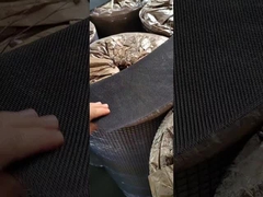 Heavy Duty Security Screen Mesh 750mm Kekuatan maksimum / daya tahan Black Steel Mesh