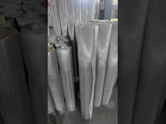 Rantai tenunan stainless steel selesai